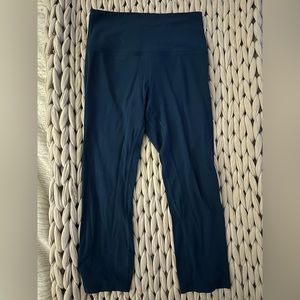 Lululemon blue high rise align leggings 21”